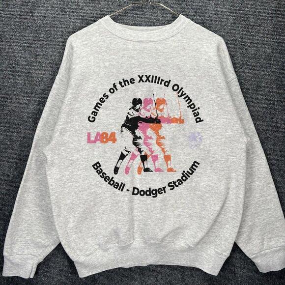 Other - La84 Olympic Games Los Angeles 1984 Baseball Dodger Stadium Sweatshirt